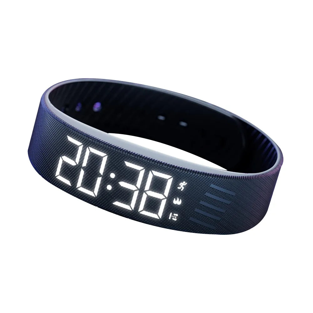 Shushmate silent alarm band in black